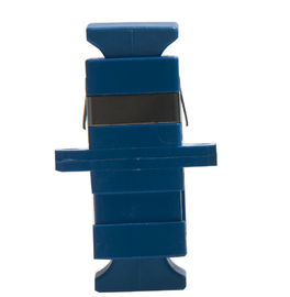 Blue color Ceramic or Bronze Sleeve SC/PC-SM Fiber Optic Adapter for Active Device Termination