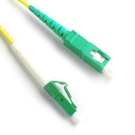 SC / APC Single mode, G657B3 fiber, LSZH, Fiber Optic Patch Cord