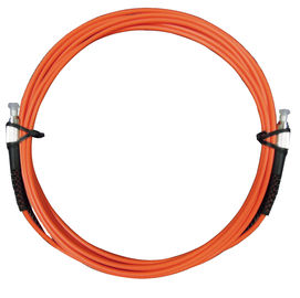 Armored FC, SC, LC, ST, MTRJ fiber optic patch cord for optical communication system