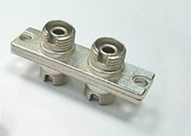 Zinc alloy Square type Simplex / Duplex Hybrid Type Fiber Optic Adapter for Active Device Termination