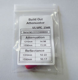 Female to male  type ST/UPC 15dB Fiber Optic Attenuator with High precision attenuation value