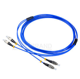 Armored FC, SC, LC, ST, MTRJ fiber optic patch cord for optical communication system