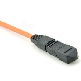 Multimode OM2 MPO trunk cable Female to Female 12 core Low insertion loss