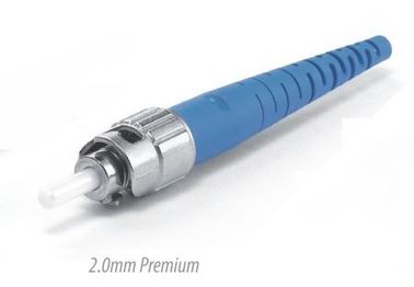 Fiber Optics Connector  ST Single Mode  Simplex 0.9mm , 2.0mm , 3.0mm