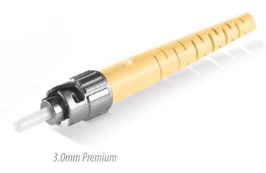 Fiber Optics Connector  ST Single Mode  Simplex 0.9mm , 2.0mm , 3.0mm