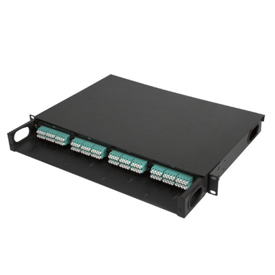 96 Core 1U Drawer Fiber Patch Panel MPO Cassette