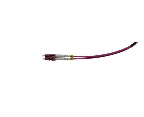 Multimode 2m Duplex Cable Lc To Lc Om4 Fiber Optic Jumpers