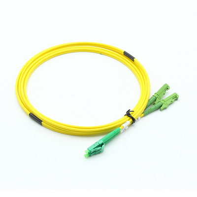 FTTH Singlemode Duplex E2000 APC- LC APC Fiber Optic Patch Cord 3.0mm Patch Cable LSH- LC Fiber Optical Jumper