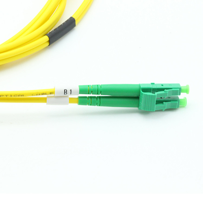 FTTH Singlemode Duplex E2000 APC- LC APC Fiber Optic Patch Cord 3.0mm Patch Cable LSH- LC Fiber Optical Jumper