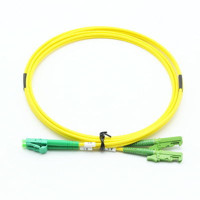 FTTH Singlemode Duplex E2000 APC- LC APC Fiber Optic Patch Cord 3.0mm Patch Cable LSH- LC Fiber Optical Jumper