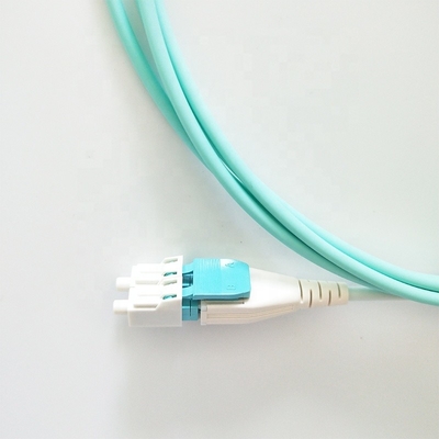High Quality LC Uniboot Patch Cord , OM3 OM4 Optic Fiber Cable LC/UPC-LC/UPC Duplex 2.0mm Suncall LC Connector