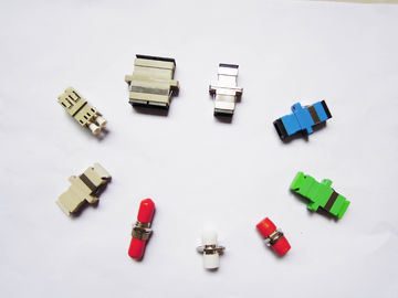 High precision of mechanical dimensions Fiber Optic Adapter, ≤0.2 dB Insertion Loss