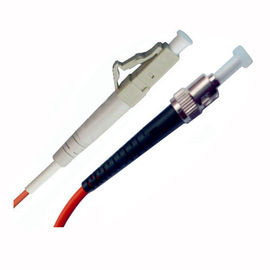 LSZH 0.9 2.0 3.0mm ISO certificate Fiber Optic Patch Cord LC-ST Multimode Simplex