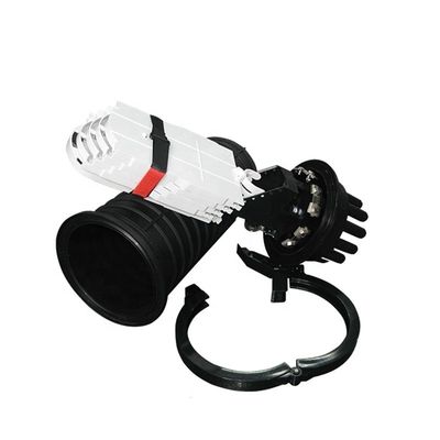 144 Port 1 In 8 Out Waterproof ABS Fiber Optic Enclosure