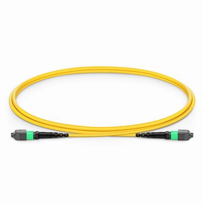 गुणवत्ता 800G QSFP-DD ट्रांससीवर और G.657.A1 बेंड इंसेंसिटिव फाइबर के लिए 0.35dB लो IL के साथ MPO जम्पर केबल कारखाना